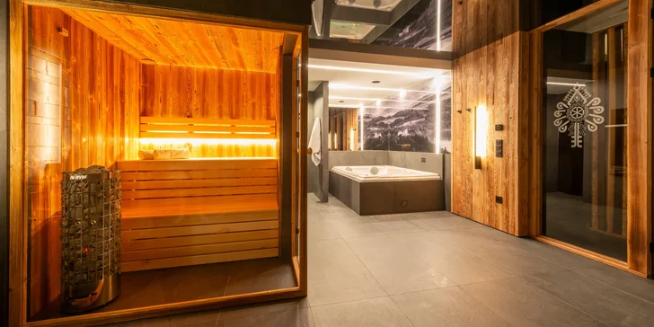 Luxusné apartmány s vlastnou saunou aj vírivkou: výhľad na hory, raňajky až k dverám