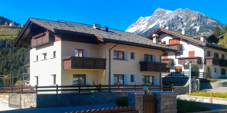Vybavené apartmány v talianskych Alpách kúsok od skiareálu až pre 6 osôb