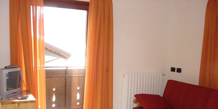 Vybavené apartmány v talianskych Alpách kúsok od skiareálu až pre 6 osôb