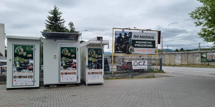 Zážitková streľba v streleckom kine aj bez zbrojného preukazu až pre 4 osoby