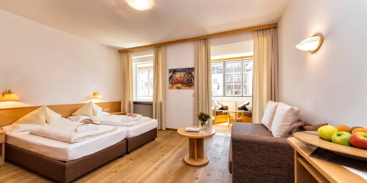 4* dovolenka v Dolomitoch s polpenziou: skibus zadarmo, neobmedzene wellness a Holiday Pass Valdaora