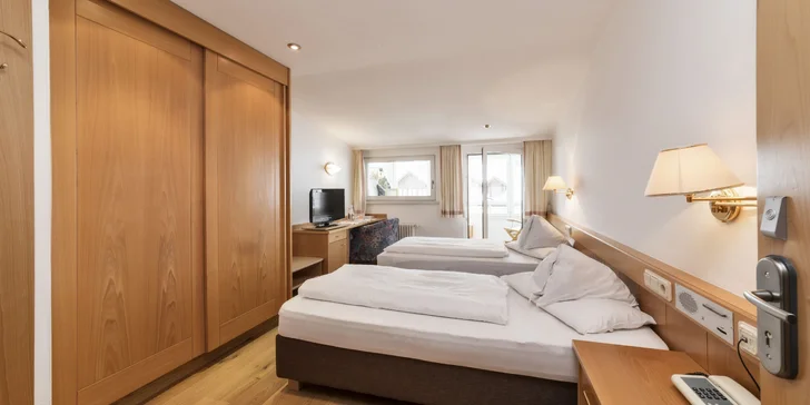4* dovolenka v Dolomitoch s polpenziou: skibus zadarmo, neobmedzene wellness a Holiday Pass Valdaora