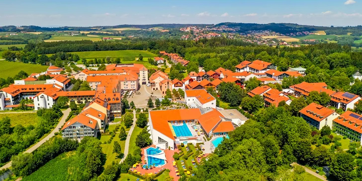 Bavorské Toskánsko: 4* hotel v termáloch Bad Griesbach, vstup do saunového sveta s bazénom, strava