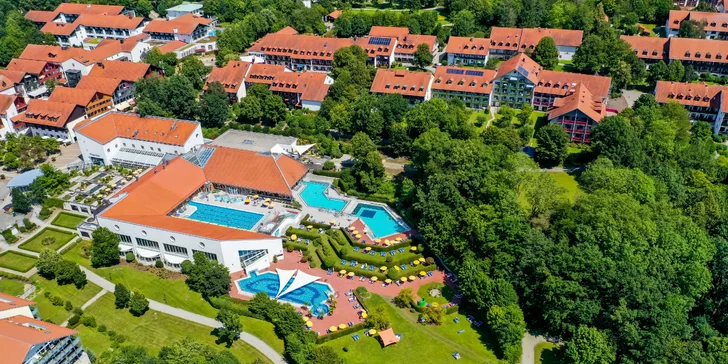 Bavorské Toskánsko: 4* hotel v termáloch Bad Griesbach, vstup do saunového sveta s bazénom, strava