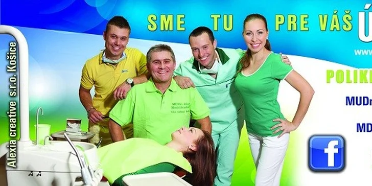 Dentálna hygiena s pieskovaním a konzultáciou