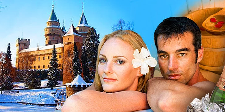 99 eur na 3-dňový pobyt pre DVOCH, s romantikou vo vírivke, so šampanským, vstupom do Bojnického zámku... Komfortné ubytovanie, vynikajúce služby, bohatá ponuka. Jednoducho neodolateľná ponuka NIELEN pre zamilovaných!