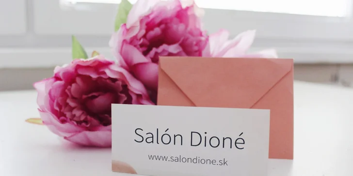 Darčeková poukážka na kozmetické a skrášľujúce služby v Salón Dioné