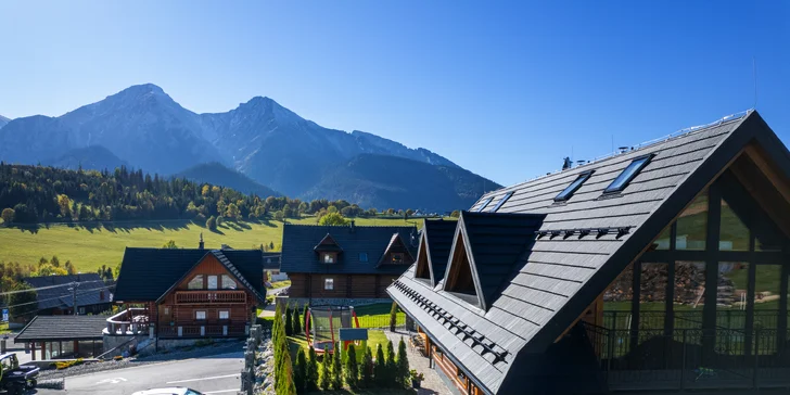 Wellness pobyt v chalete uprostred krásnej prírody Belianskych Tatier