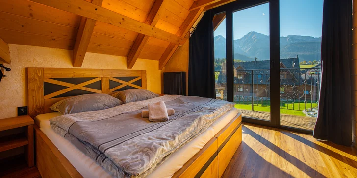 Wellness pobyt v chalete uprostred krásnej prírody Belianskych Tatier