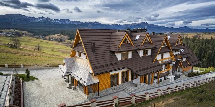 Prvotriedny relax v 4* hoteli neďaleko Zakopaného: wellness, raňajky či polpenzia