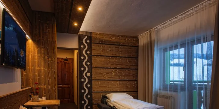 Rodinný penzión s nádherným výhľadom na Belianske Tatry: polpenzia aj neobmedzený wellness