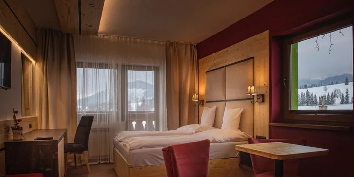 Rodinný penzión s nádherným výhľadom na Belianske Tatry: polpenzia aj neobmedzený wellness