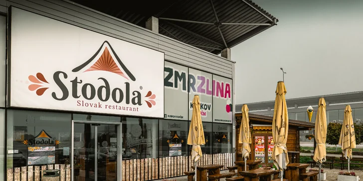 Stodola burger, richtársky tanier, rebrá alebo hovädzí rump steak