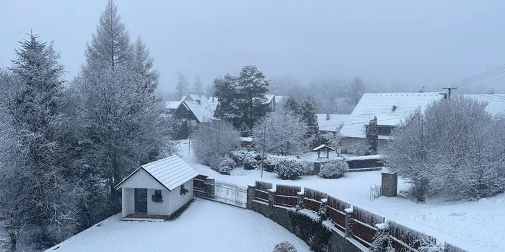 Očarujúce ubytovanie v srdci Starej Lesnej s výhľadom na Lomnický štít