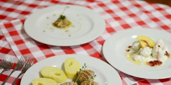 Menu z tradičnej slovenskej kuchyne