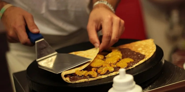 Holandská sladká alebo slaná MAXI palacinka