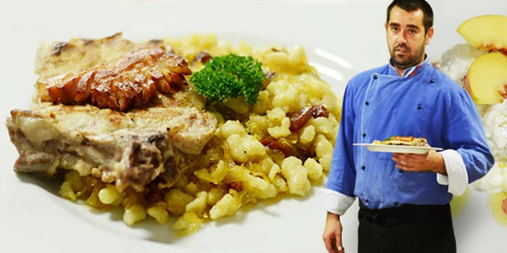 Menu z tradičnej slovenskej kuchyne