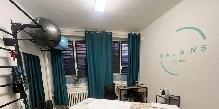 Balans Centrum: Cvičenie s fyzioterapeutom alebo klasická masáž, aj permanentky
