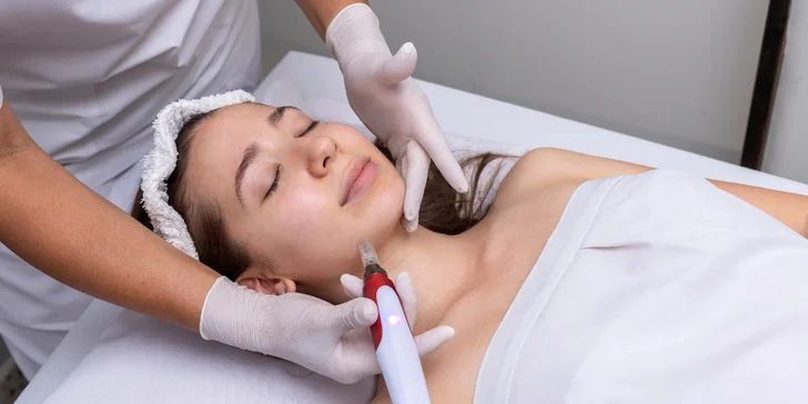 Aplikácia mihalníc, pleťové ošetrenie alebo mezoterapia