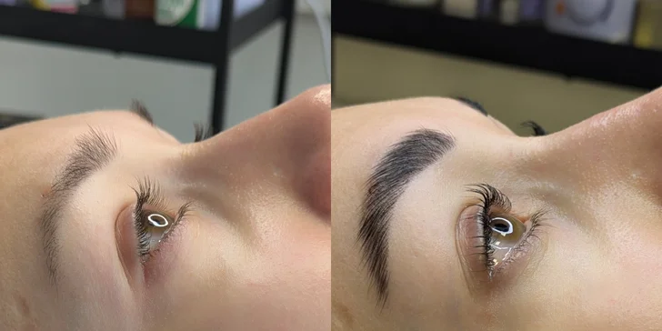 Laminácia obočia a/alebo Lash lifting & botox mihalníc