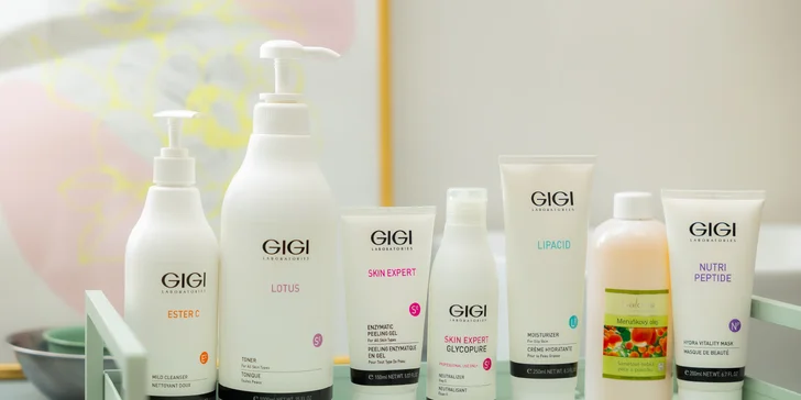 Kozmetické ošetrenia pleti: Antiage, Hydrabooster, Glow, Clean and heal ai.