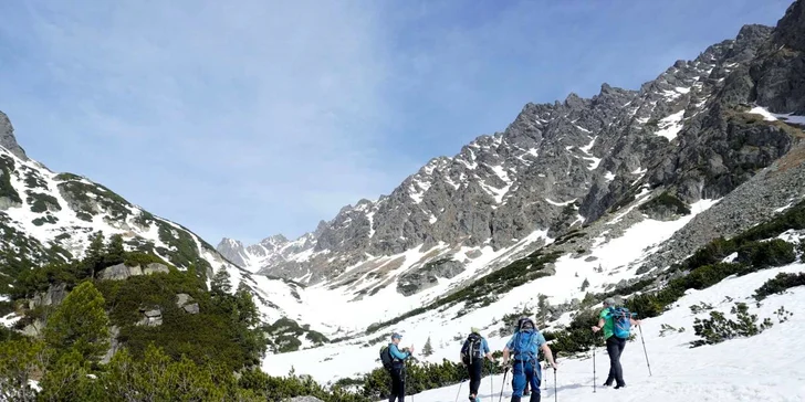 Túry na snežniciach: Hrebeňom Spišskej Magury, Žabie plesá alebo večerný výlet na Hrebienok
