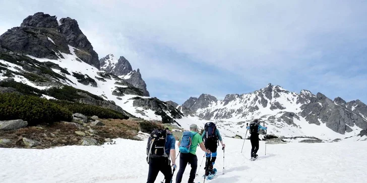 Túry na snežniciach: Hrebeňom Spišskej Magury, Žabie plesá alebo večerný výlet na Hrebienok