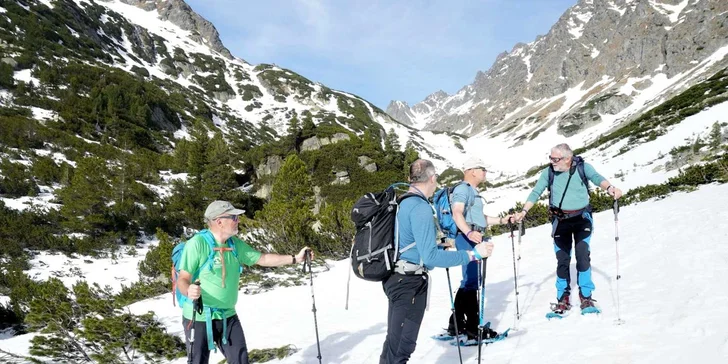 Túry na snežniciach: Hrebeňom Spišskej Magury, Žabie plesá alebo večerný výlet na Hrebienok