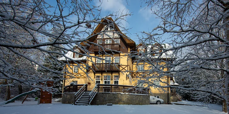 Pobyt s polpenziou a saunou kúsok od Kúpeľov Nový Smokovec