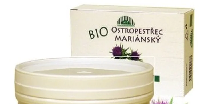 BIO granulovaný plod Pestreca mariánskeho