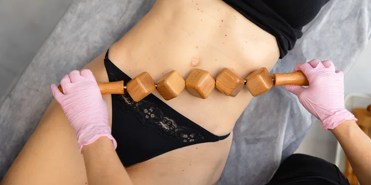 Maderoterapia alebo prístrojová lymfodrenáž tváre či tela