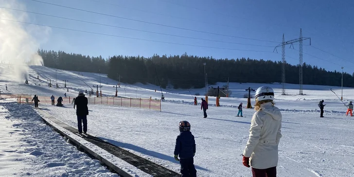 Celodenný alebo večerný skipas do lyžiarskeho strediska Snowpark Lučivná počas celého týždňa!