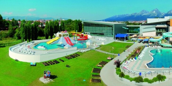 Jarné prázdniny vo Vysokých Tatrách so vstupom do AquaCity Poprad