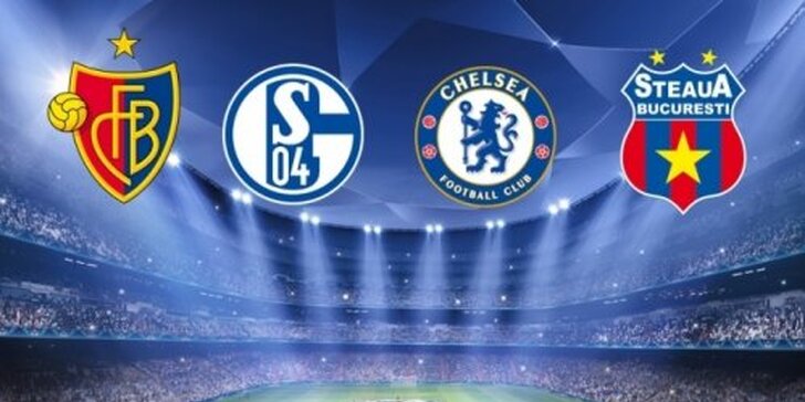 Futbalová Liga Majstrov Chelsea vs. Schalke 04 - vstupenka, letenka, ubytovanie