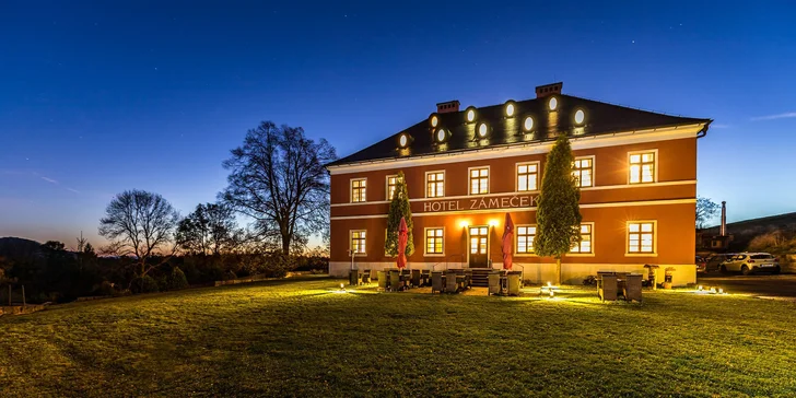 Pobyt v Českom Švajčiarsku: raňajky aj 3-chodová večera, bazén a fínska sauna