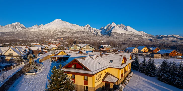 Dovolenka v srdci Vysokých Tatier: raňajky a bazén