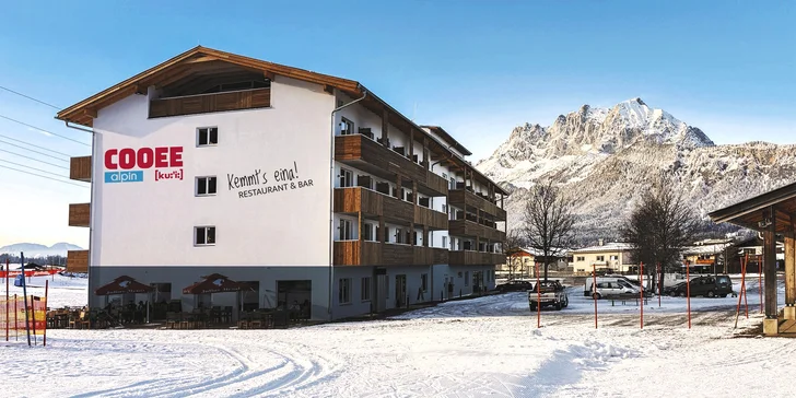 Dovolenka v Kitzbühelských Alpách v Tirolsku: krásny hotel s raňajkami alebo polpenziou a relax zónou