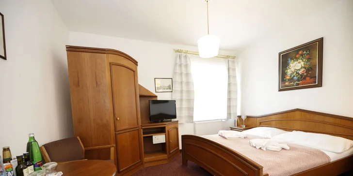 Oddych v pokojnej časti Mariánskych Lázní: pobyt s jedlom aj wellness procedúrami