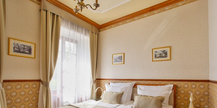 Romantický pobyt v hoteli Chateau St. Havel****: zámožné raňajky, degustačná večera, wellness aj šampanské
