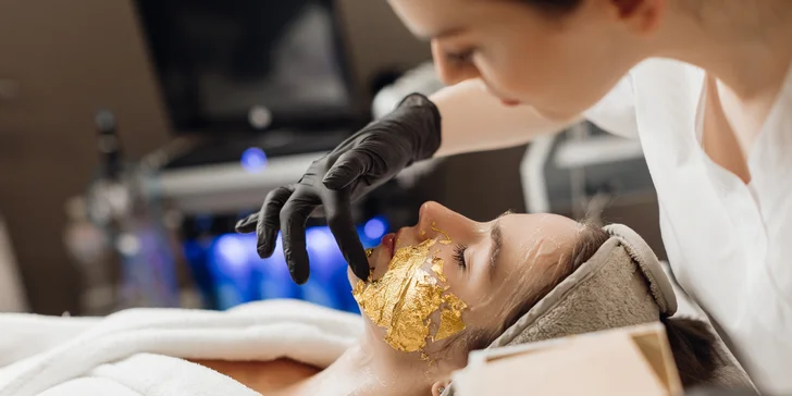 Zlatý rituál – doprajte si luxusné pleťové ošetrenie Gold Glam
