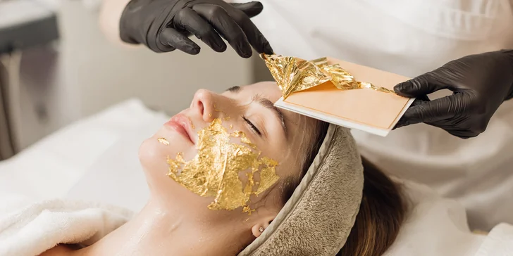 Zlatý rituál – doprajte si luxusné pleťové ošetrenie Gold Glam