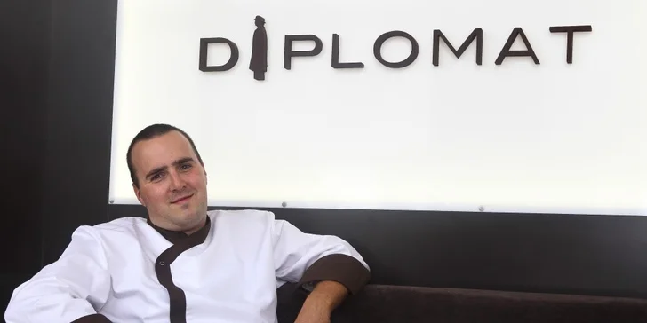 Dvojchodové menu v reštaurácii Diplomat v centre mesta