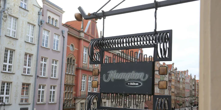 Hampton by Hilton priamo v centre Gdanska: špičková polpenzia