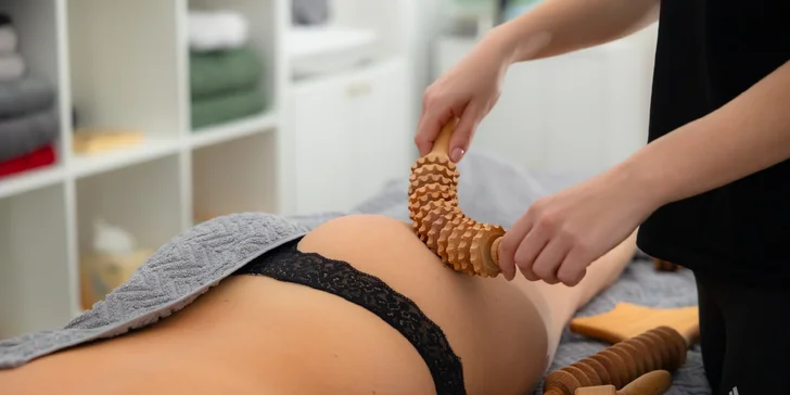 Celotelová alebo aromaterapeutická masáž či maderoterapia