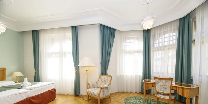 Pobyt v centre Karlových Varov: skvelé jedlo, procedúry aj neobmedzený wellness