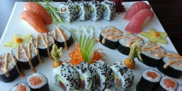 Znamenité SUSHI v Sushihanil - 28 kúskov