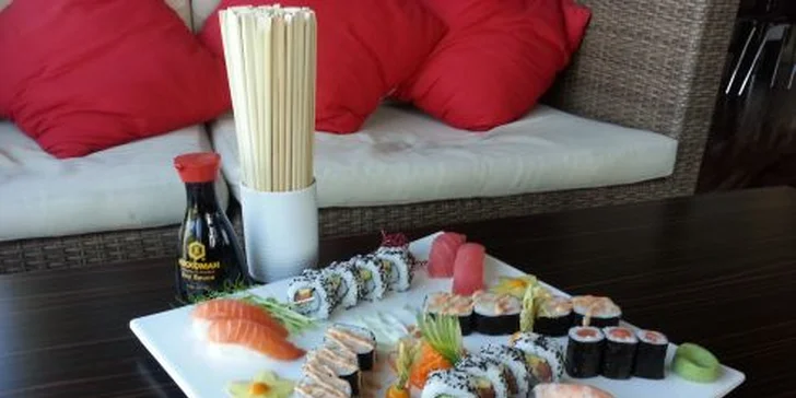 Znamenité SUSHI v Sushihanil - 28 kúskov