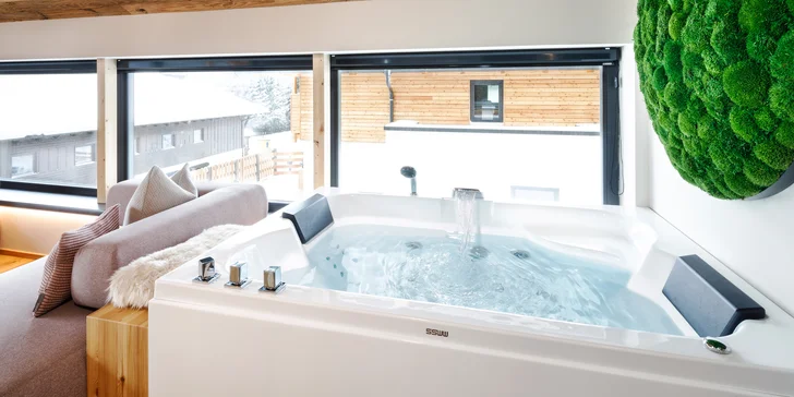 Rakúska dovolenka: luxusné apartmány, privátny wellness, možnosť raňajok