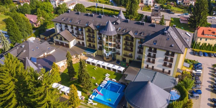 Pobyt v kúpeľnom meste Kudowa-Zdrój: polpenzia, neobmedzený wellness aj herne a animačné programy