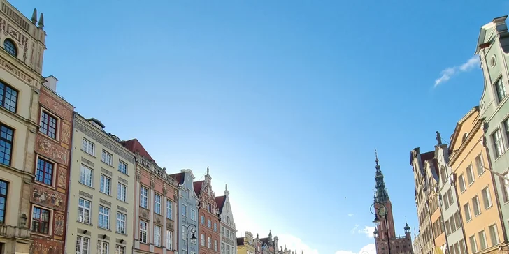 Historické centrum Gdaňsku: ubytovanie v modernom hoteli aj pamiatky